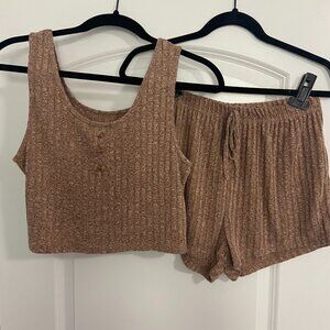 Soft Brown Matching Set